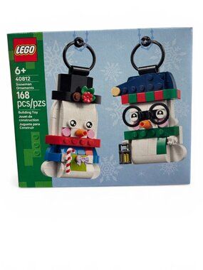 LEGO 40812 Snowman Ornaments 168pcs